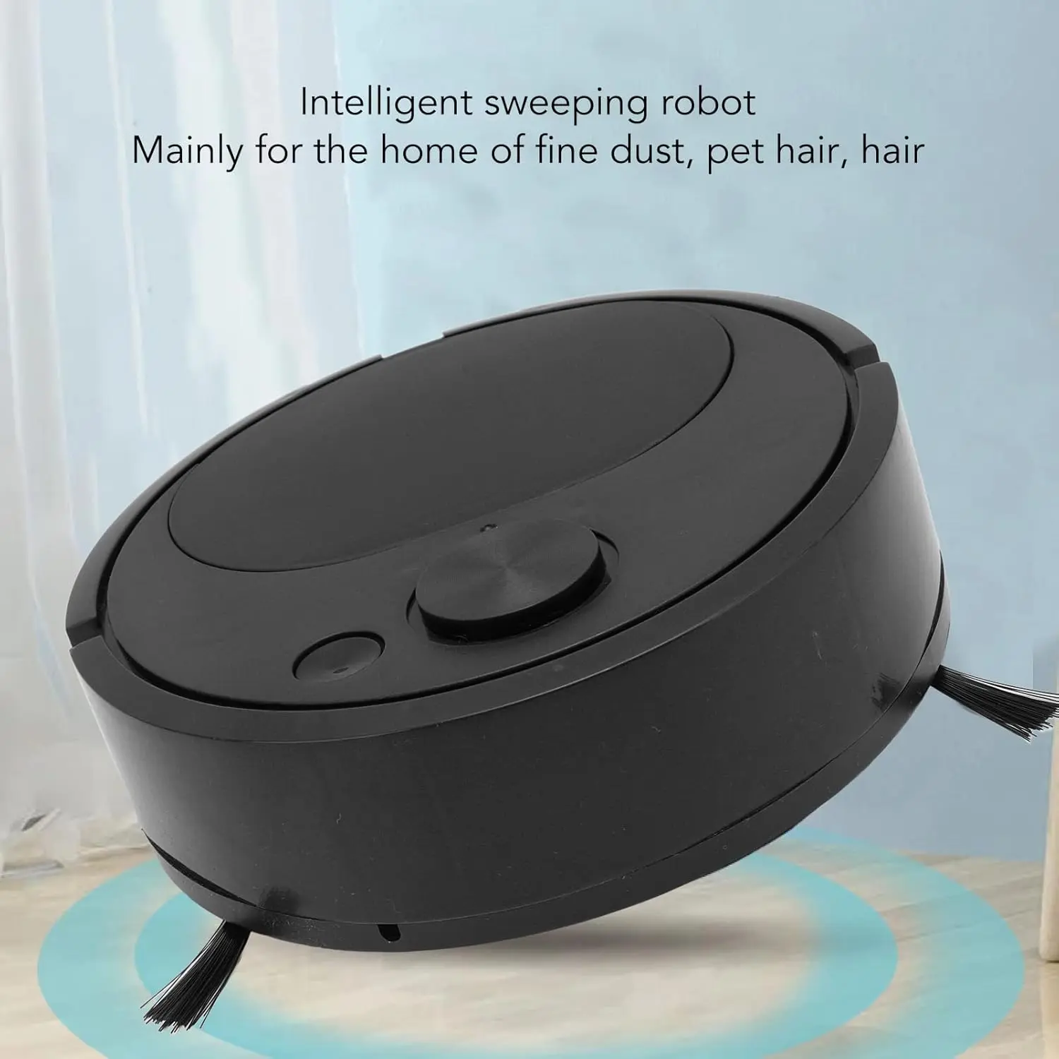 Robot Vacuum and Mop, Vacuum Robot mop Advanced Obstacle Avoidance, Robotic Vacuum Cleaner Robot Slim Robotic Vacuum CleanerDesign, Ideal for Pet Hair, Hard Floor