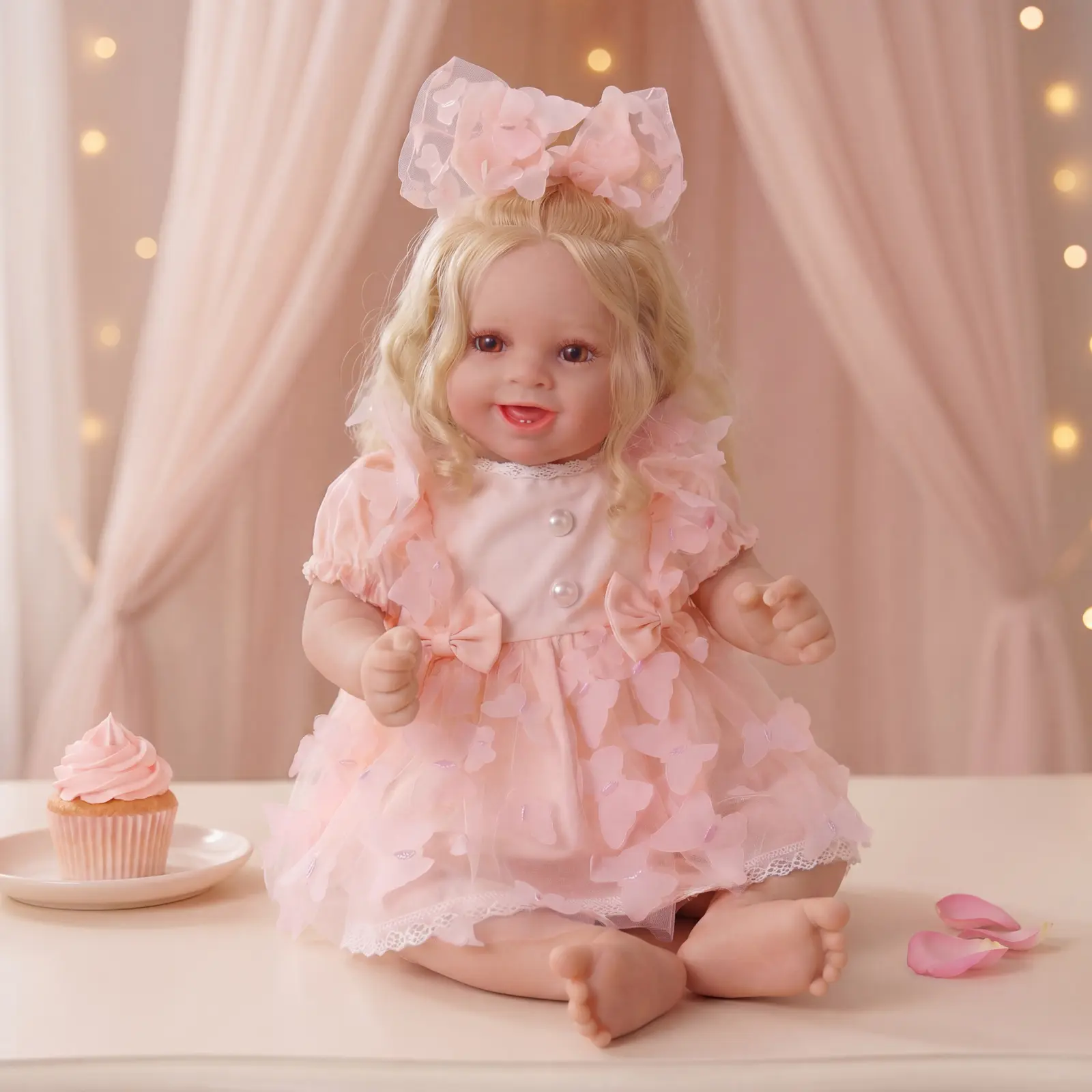 #backtoschool BABESIDE Lifelike Reborn Baby Dolls 20Inch Fabric Body & Vinyl Limbs Real Life Baby Dolls with Toy Accessories for Kids Age 3+ Perfect Gifts for Mother's Day Valentine's Day Children's Day & Christmas