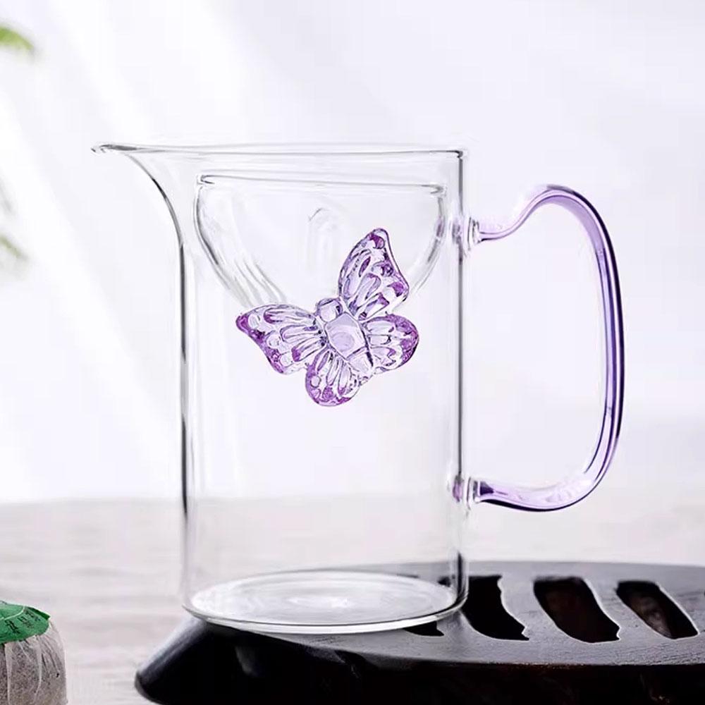 Nancy Butterfly Glass Pitcher With Filter