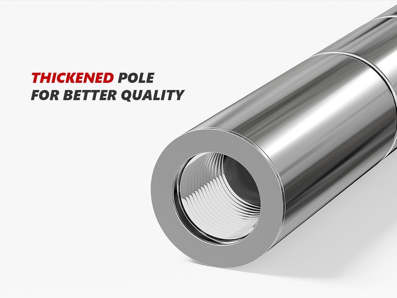 Raybee Furniture 5-Tier Wire Shelving - Heavy Duty Metal Shelves for Loads up to 1200LBS, Adjustable Garage & Pantry Storage