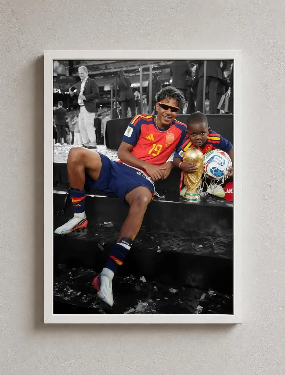 Lamine Yamal Spain Football Poster | World Cup Celebration Art (Digital Download)