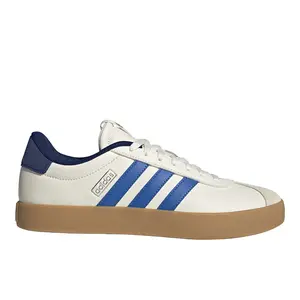 adidas Mens Vl Court 3.0 Lace Up Sneakers Shoes Casual - Off White