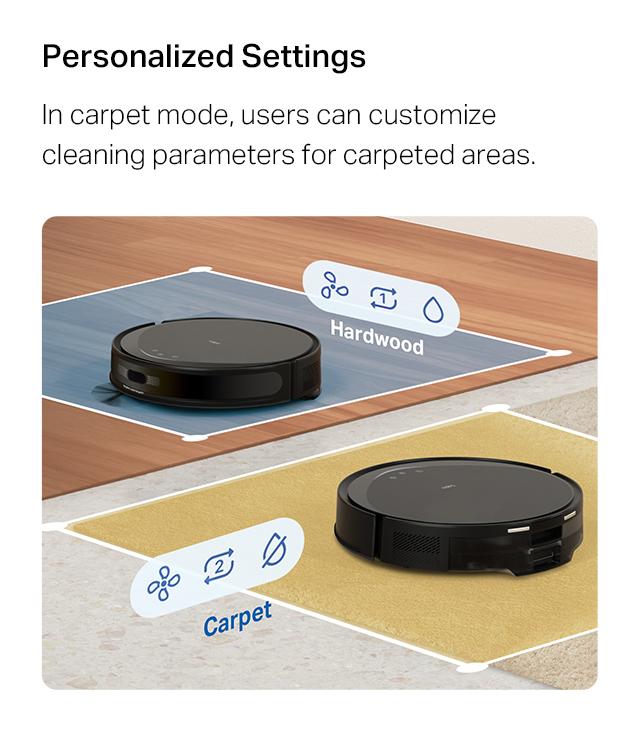Tapo RV20 Max Plus Ultra-Slim Robot Vacuum and Mop with 5300Pa Suction, MagSLIM LiDAR Navigation, Auto-Empty Dock, 97% Dust Pickup, Alexa & Google Home Compatible - Deep Cleaning Machine Deep Cleaning Machine Automatic Wireless