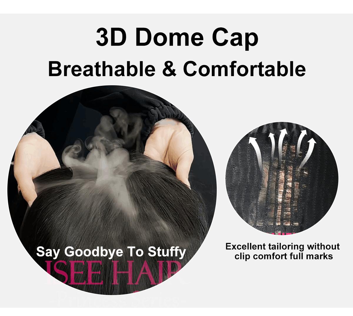 ISEE Wear Go Deep Wave Pre Cut HD Lace Glueless Lace Closure Wig - Beginner Friendly Gift for Girlfriend/Wife/Family #SpringStatements