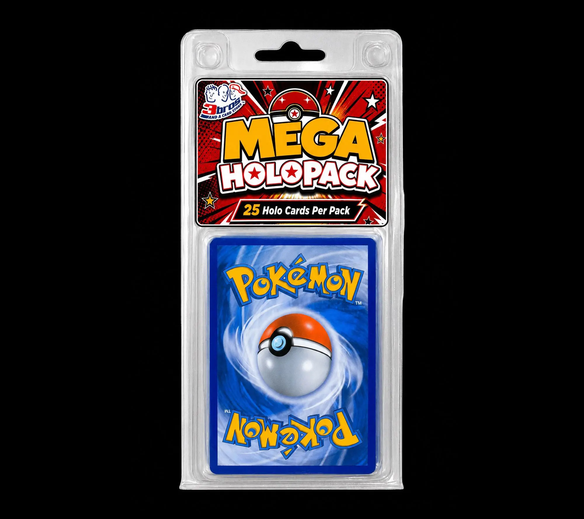 3bros And A Card Store 25 Card Mega Holos Pokemon Lots