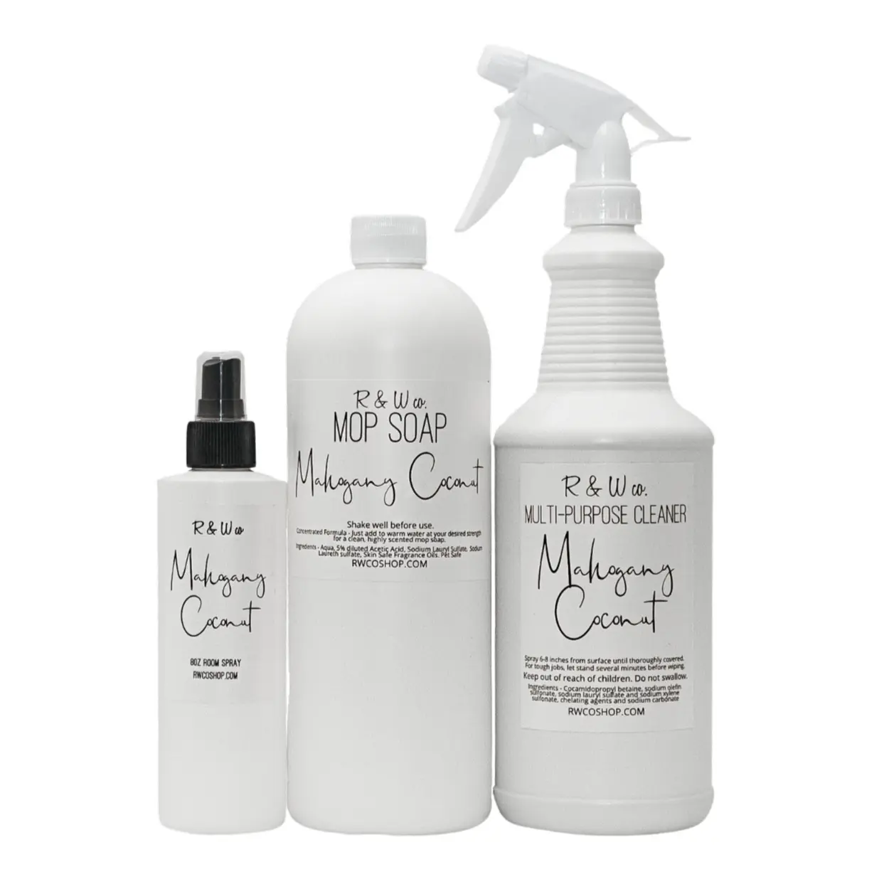 Mahogany Coconut Cleaning Day Bundle