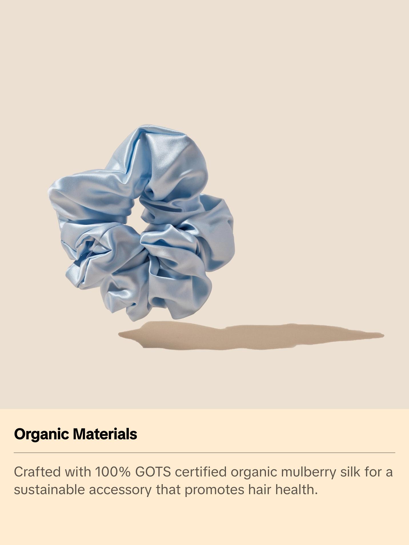 Organic Silk Scrunchie