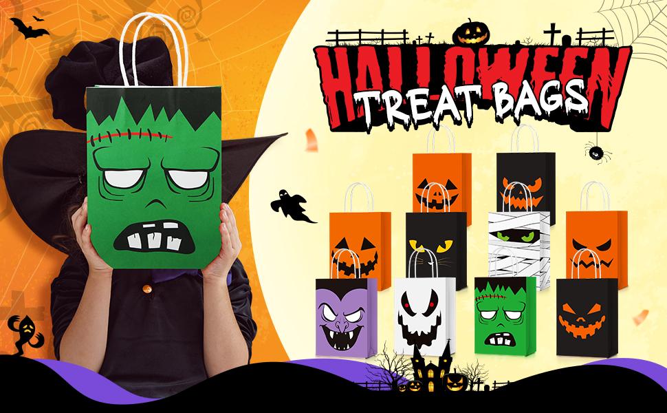 32 Pcs Valentines Day Goodie Bags Kraft Paper Gift Bags with Handle Tissue Paper,Appreciation Gift Wrapping for Friends Teacher Students Office Employee Coworker,Galentine's Day Birthday Wedding School Classroom Party Gift,Valentine Gift Exchane