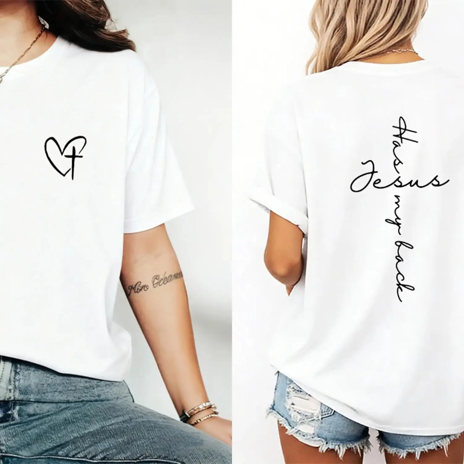 Jesus Supports Me Graphic Tee