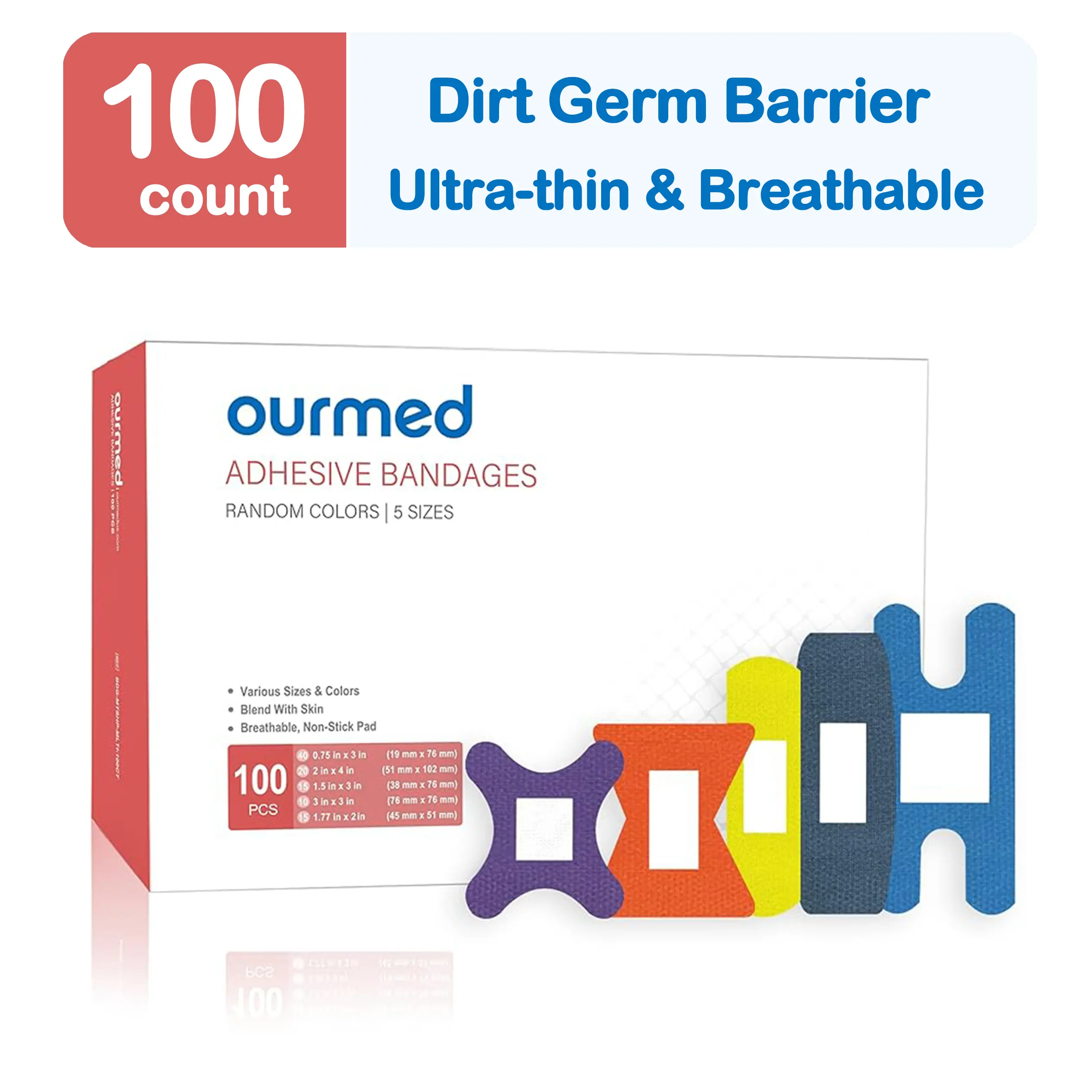 100 Count（Color Patterned ）