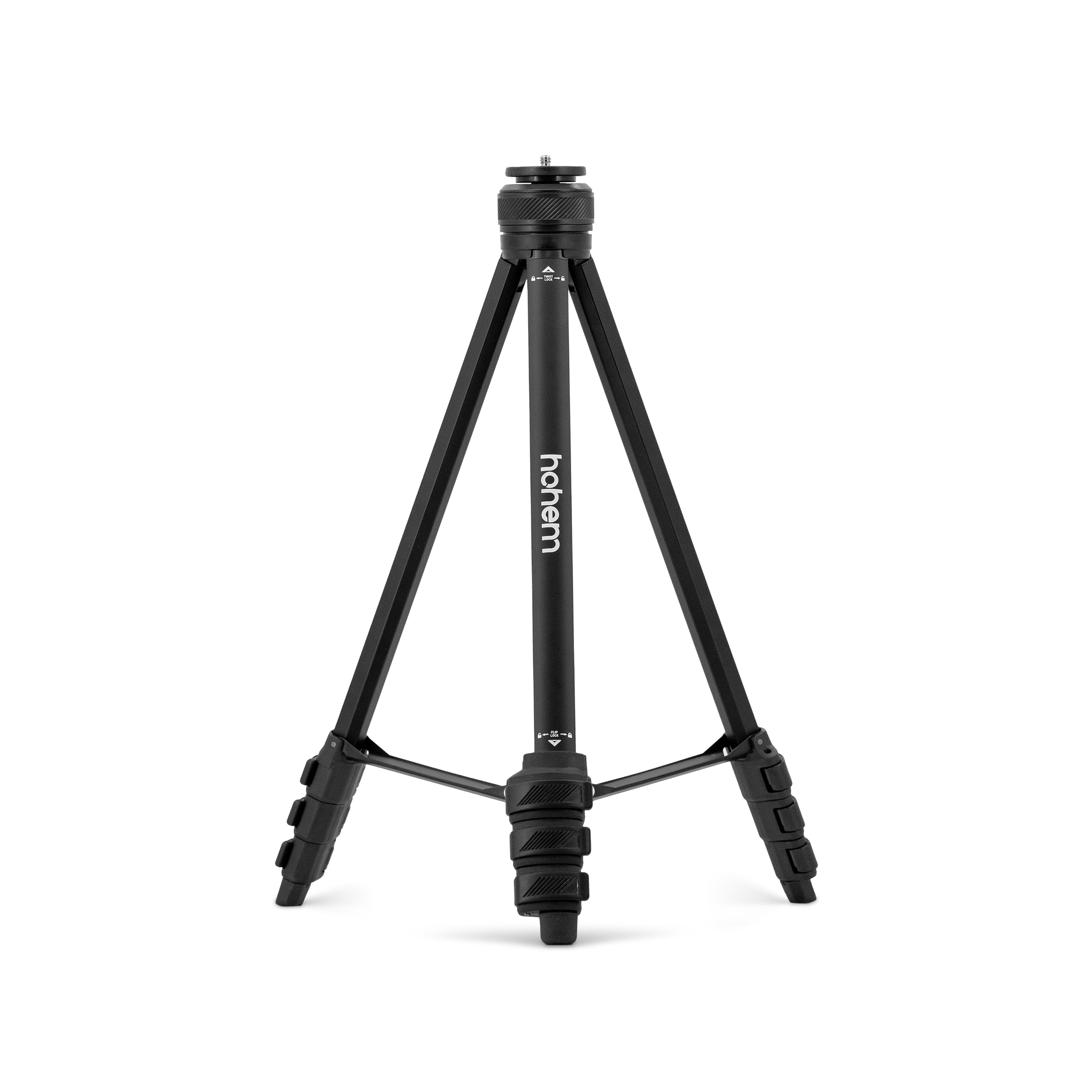 hohem TP10 Lightweight Aluminum Video Tripod Adjustable  51.6 inch Height, Compact & Foldable, Lightweight only 490 g, Strong Load Capacity, Supports ≥6.6 lbs, suitable for cameras, gimbals, and accessories