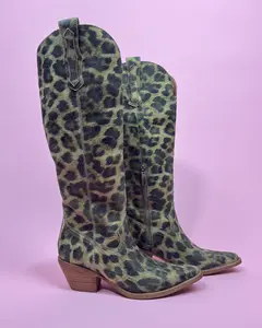 The Evie Leopard Cowgirl Boot