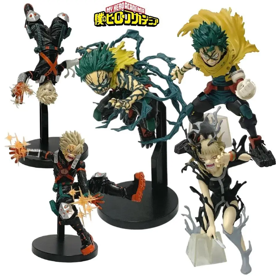 Anime figure: Izuku Midoriya, Bakugo Katsuki - Action model statue toy, suitable for collectors, or as a birthday gift for friends/classmates.