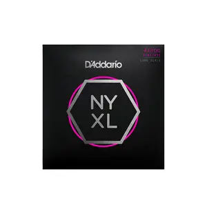 D'Addario NYXL45100 Bass Guitar Strings, Regular Light, 45-100, Long Scale