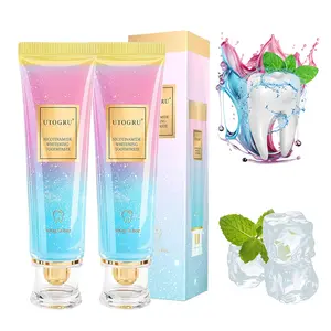 Niacinamide Toothpaste Intensive Whitens Teeth, Protects Tooth Enamel, Fresh Breath, Suitable for Sensitive Teeth (3.8oz/100g, 2P)