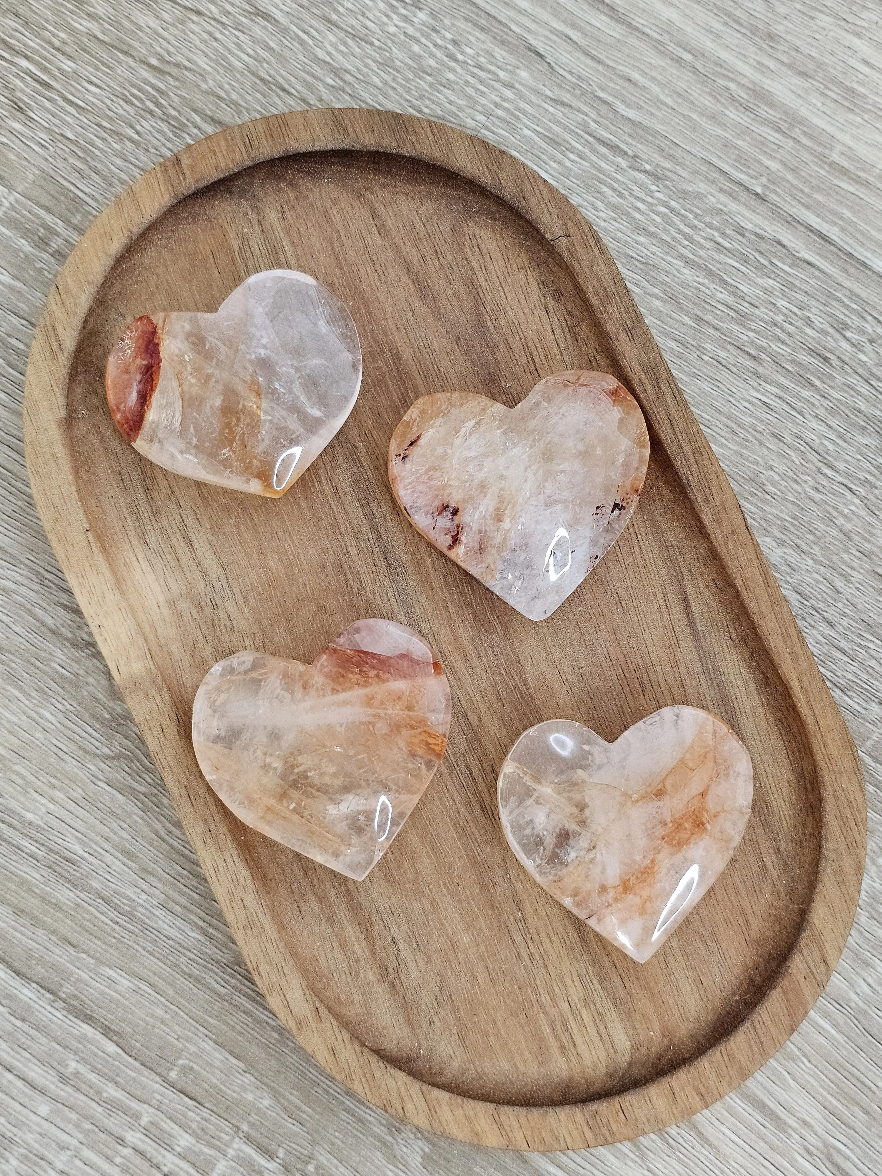 Golden Healer Heart Carving