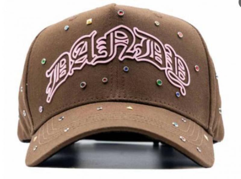 Barbas Hats Chrome Rose Gold – Premium Black Adjustable Snapback with 3D Chrome Metal Crosses, Trendy Streetwear Baseball Cap
