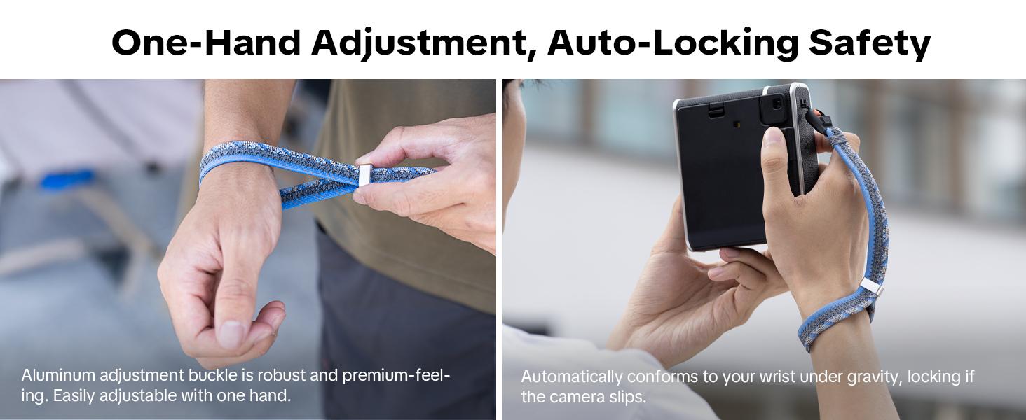 PGYTECH Camera Wrist Strap Slim Trendy Style, Adjustable Quick Release Anti-Drop Braided Rope Hand Strap Holds 55.1lb for Sony/Nikon/Canon Cameras/Phone for Young Photographers PGYTECH Camera Wrist Strap Slim Trendy Style, Adjustable Quick Release Anti-Drop Braided Rope Hand Strap Holds 55.1lb for Sony/Nikon/Canon Cameras/Phone for Young Photographers