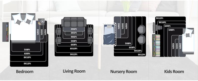 【New Year Haul】Raybee Furniture Fluffy Rug For Living Room, Large Shaggy Tie-Dye Area Rugs,Non-slip Carpet for Bedroom,Soft Playroom Mat,Cool Rugs Home Decor New Year New Aura