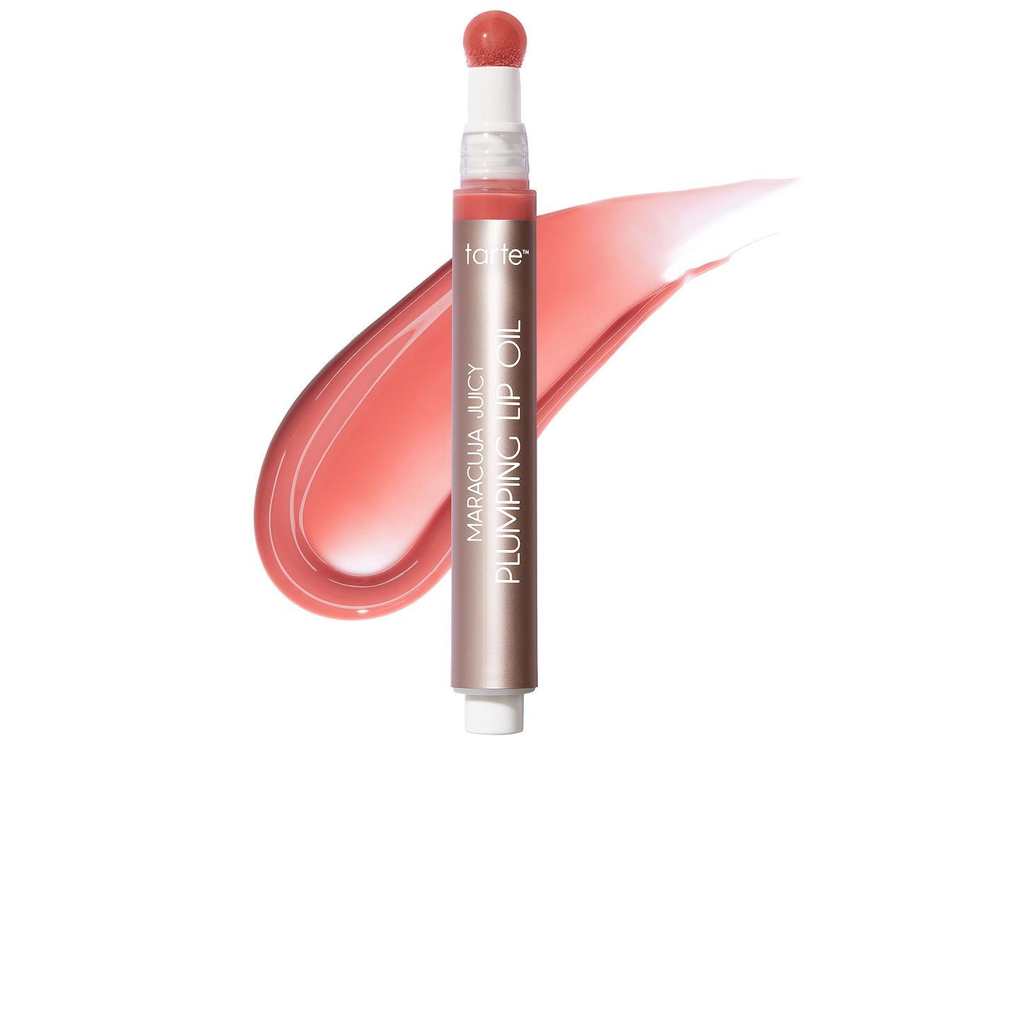 tarte Maracuja Juicy Plumping Lip Oil in Rose
