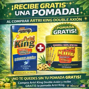 Promoción de ATRI KING con UNA Pomada de ATRI KING GRATIS