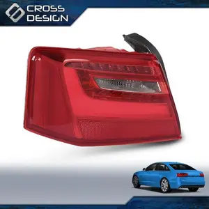 CROSSDESIGN Fits 2012-16 AUDI A6 C7 4G5945093A Outer LED Rear Tail Light Lamp Left Driver
