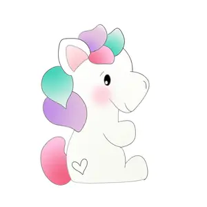 betty unicorn cookie cutter