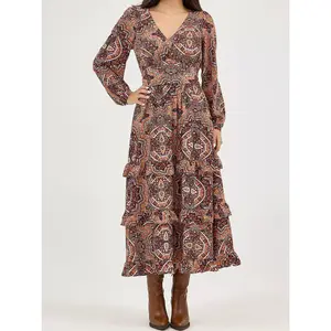 Wrangler Women Retro Vintage Maxi Dress