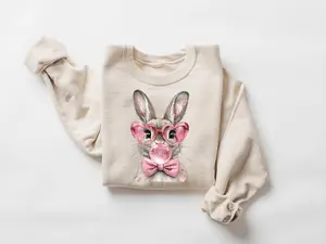 Oh For Peeps Sake Sweatshirt, Cute Easter Sweatshirt, Easter Sweatshirt, Easter Bunny Sweatshirt, Bunny Sweatshirt, Cute Sweatshirt - LORA ATCHER