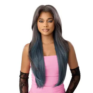 Outre HD Lace Frontal Wig Perfect Hairline Glueless Fully Hand-Tied 13X6 True Frontal Peak 717