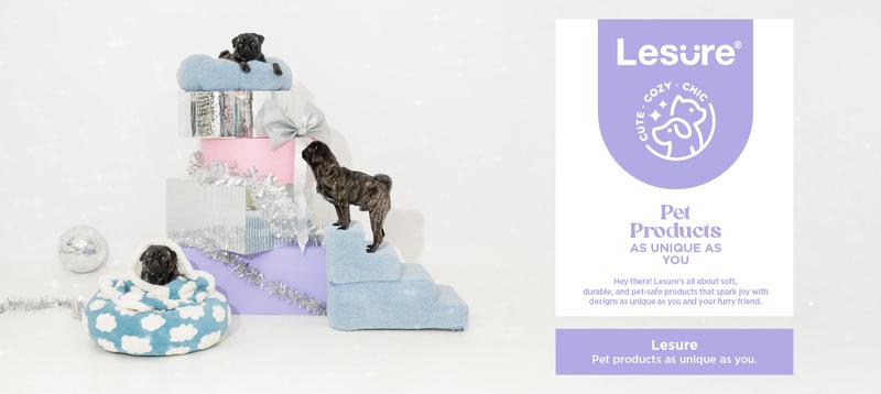 Lesure Warm Donut Bed - Cozy Fluffy Calming Bed for Small/Medium/Large Dogs & Cats, TikTokShopBlackFriday Choice, Soft Plush Round Pet Bed for Winter Comfort, Washable, Anti-Slip Bottom, Camas para Perros, Pet Supplies Bedding