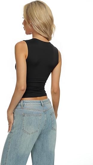 Womens Tank Tops Summer T Shirts Sleeveless