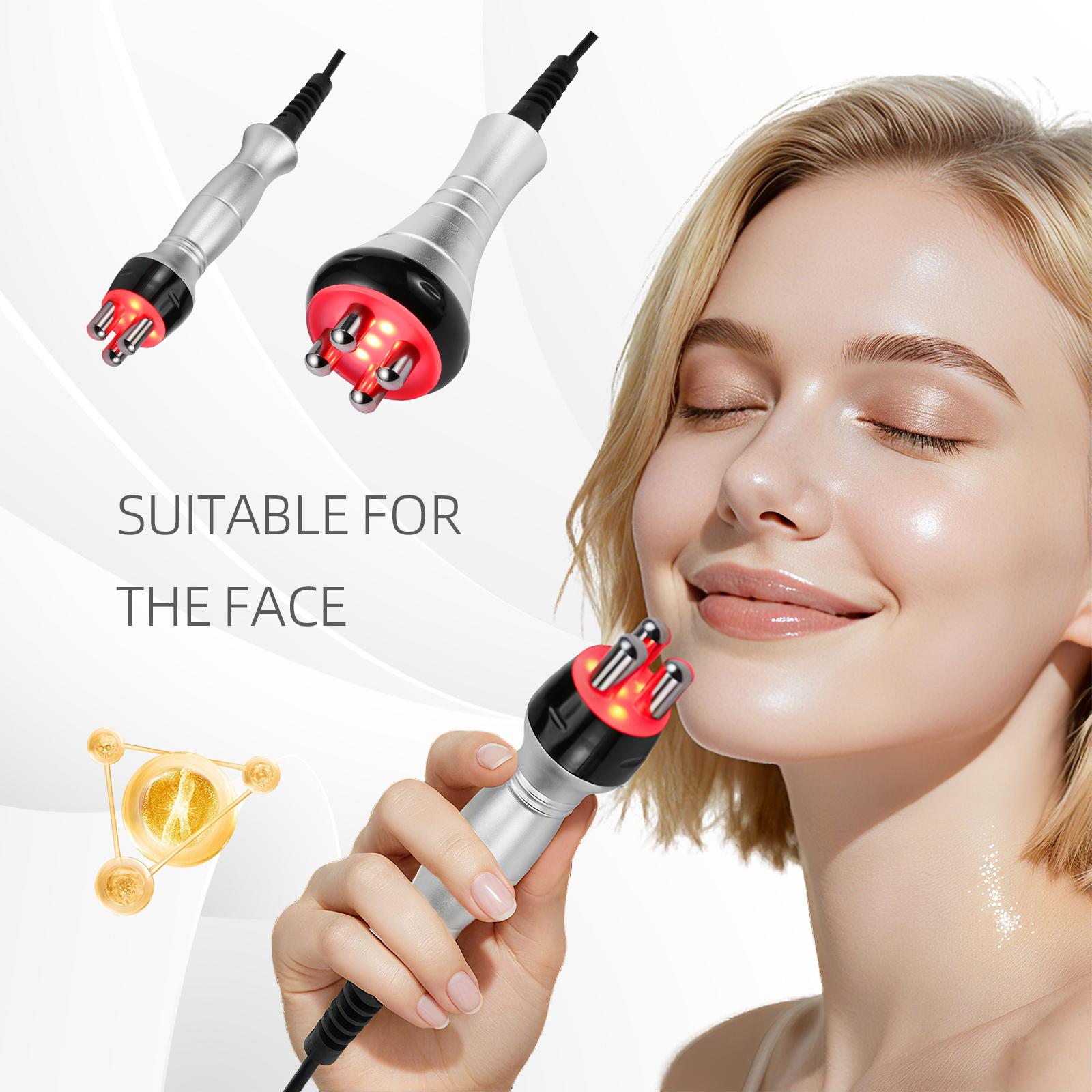 【Valentine's Day Limited】4 in1 Multifunctional Facial Beauty Device Four-in-One Massager Professional Face Care Instrument for Home & Salon Plug-In Operation