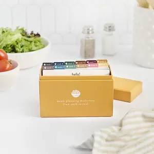 Best Selling Low Carb Menu Planning Box