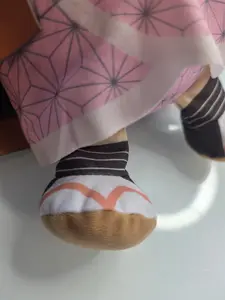 Pink Blossom Guardian Plush [SL-DS-NEZ-PL] – Ethereal Spirit Series – 12-inch Soft Fabric Collectible