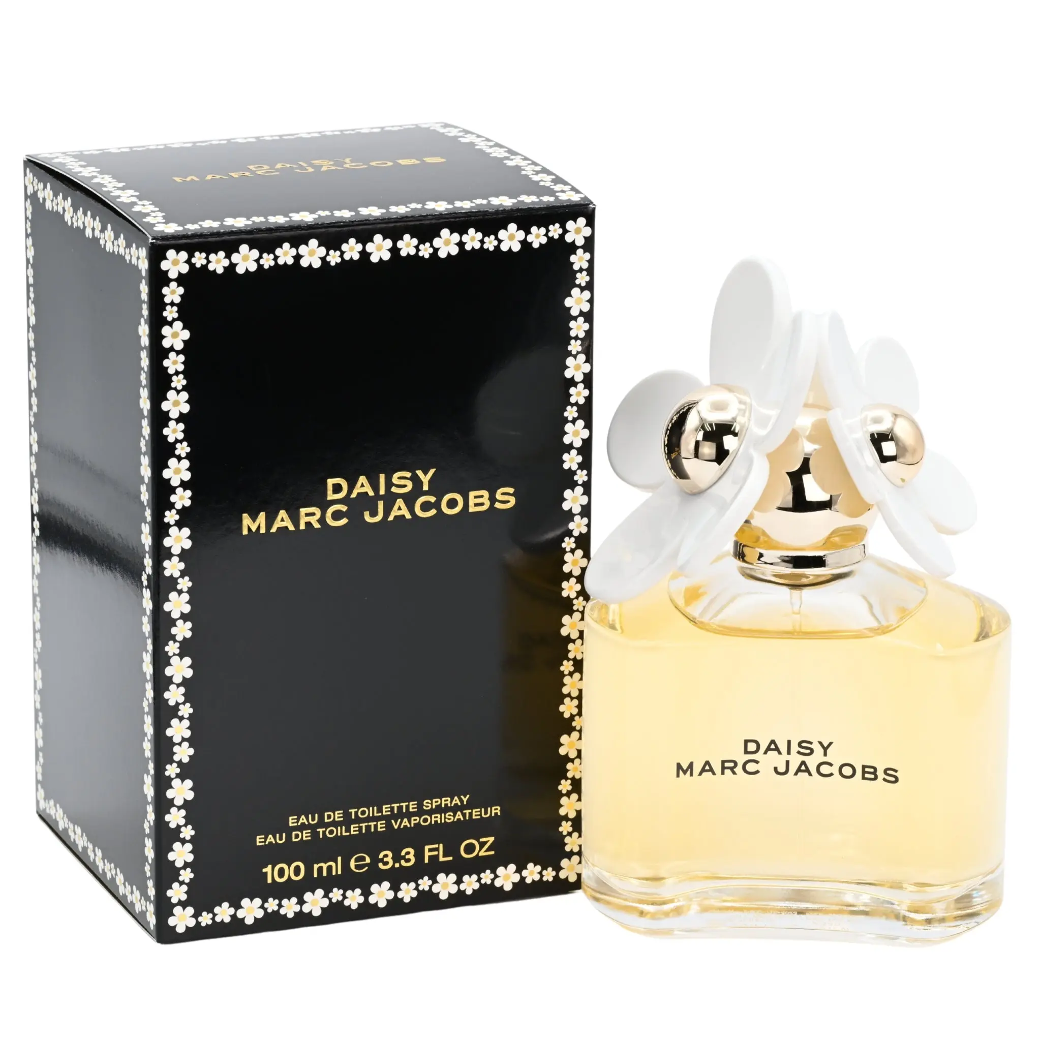 MARC JACOBS DAISY Women's EDP Spray Fragrance - Fruity Floral Gourmand Scent with Vanilla & Strawberry, Elegant Girly Aromatic Spray-Based Women's Fragrance, 3.3 fl oz, New in Box, Fragrances