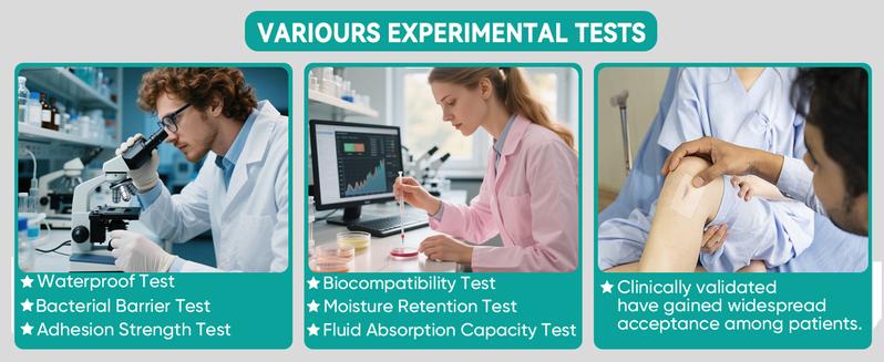 Amzfusfred Medical-Grade Hydrocolloid Bandage Roll Waterproof Flexible Hypoallergenic Latex-Free for Wound Care Secure Adhesion Semi-Transparent Comfortable Design Healthcare Aid