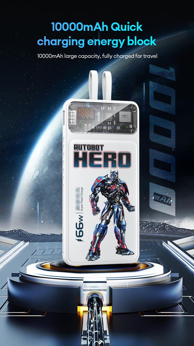 Transformers TF-SD01 10000 and 20000 mAh Mobile Power Bank