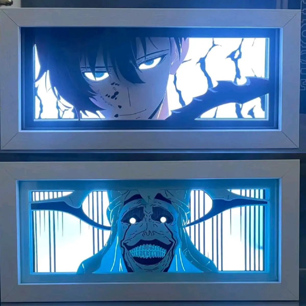 Anime Solo Leveling LED light box Sung Jinwoo anime gift