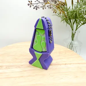 Lava Lamp Clickie Keychain Collectible