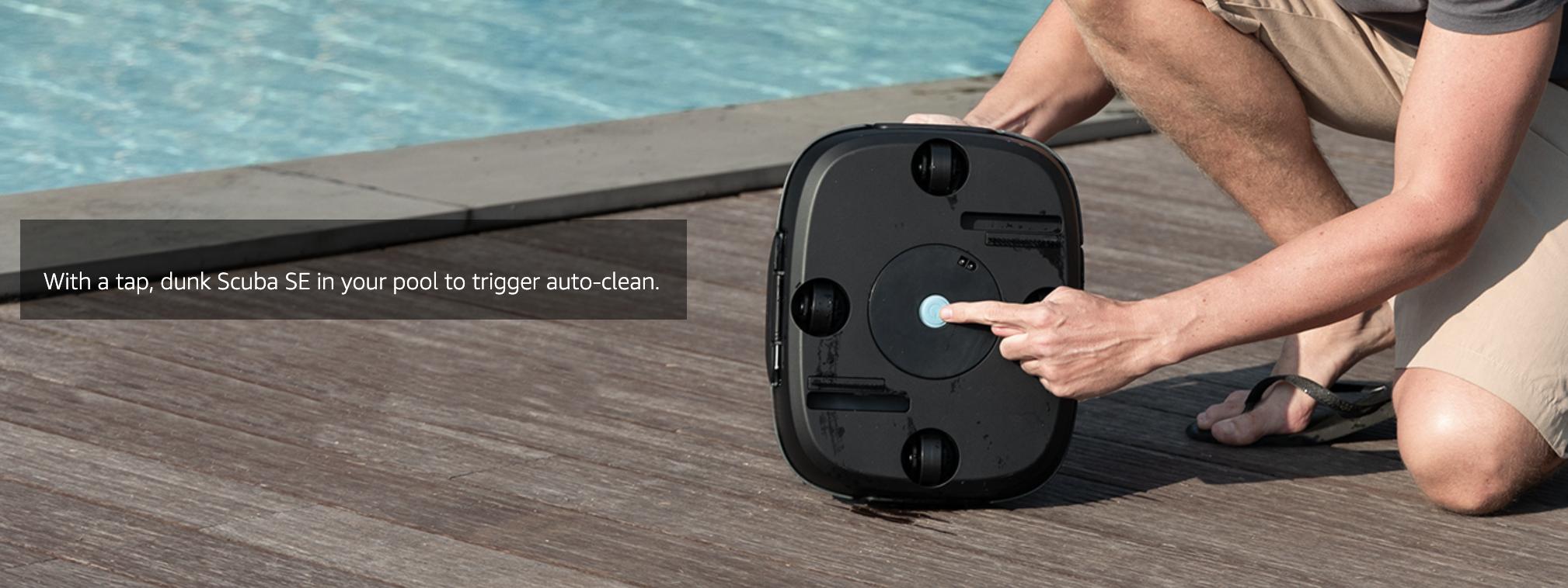 Scuba SE, AIPER Cordless Automatic Pool Vacuum Cleaner, with Auto- Parking, Lightweight, Ideal for Above Ground Flat Pool up to 860 sq.ft #dealsforyoudays
