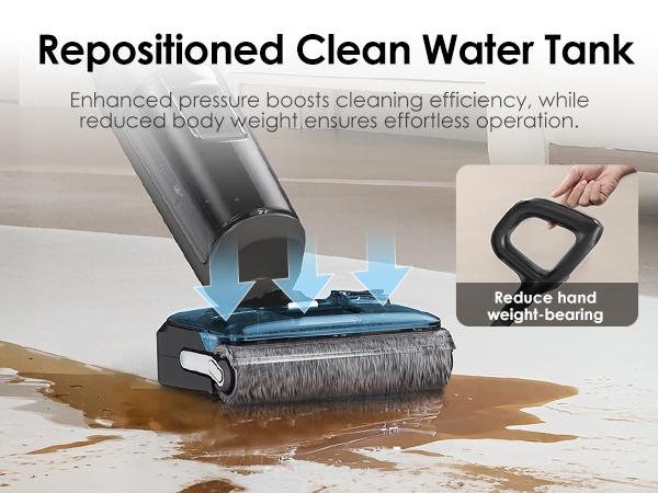 Tineco FLOOR ONE i6 Stretch Wet Dry Vacuum Cleaner,Vacuum & Mop in One Step,20kPa Powerful Suction,180° Lay-flat Design,Anti-Tangle Design,Full-path Self-cleaning&5min Drying with 85℃(185℉) Air,Up to 40* minutes Runtime,Upgraded Pouch Cell Tineco FLOOR ONE i6 Stretch Wet Dry Vacuum Cleaner,Vacuum & Mop in One Step,20kPa Powerful Suction,180° Lay-flat Design,Anti-Tangle Design,Full-path Self-cleaning&5min Drying with 85℃(185℉) Air,Up to 40* minutes Runtime,Upgraded Pouch Cell