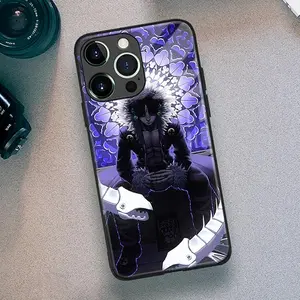 Chrollo Lucilfer Hunter x Hunter Mirror Glass Phone Case for iPhone 15 14 13 12 11 Pro Max | Aesthetic Anime Phantom Troupe Cover