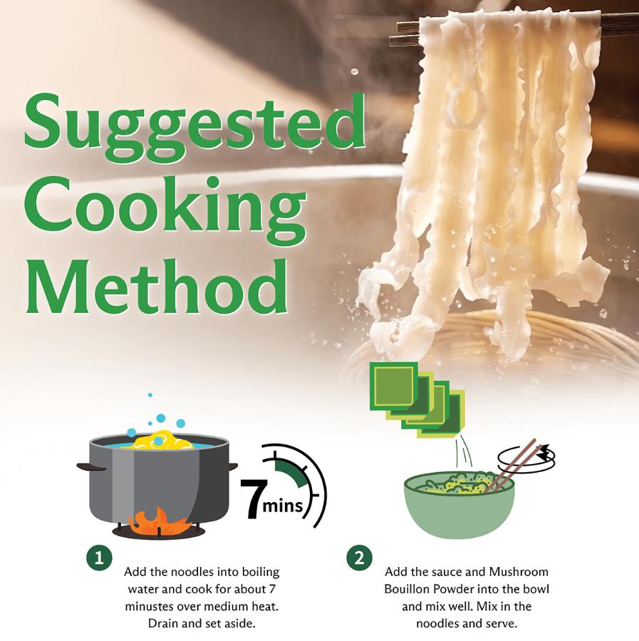 LEE KUM KEE Noodles With Shallot Oil 3.9 oz - Authentic Asian Flavor for Quick & Easy Meals, Chewy Texture, Fragrant Scallion Aroma