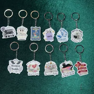 Add Bookish Keychain to Enhance your Book Date
