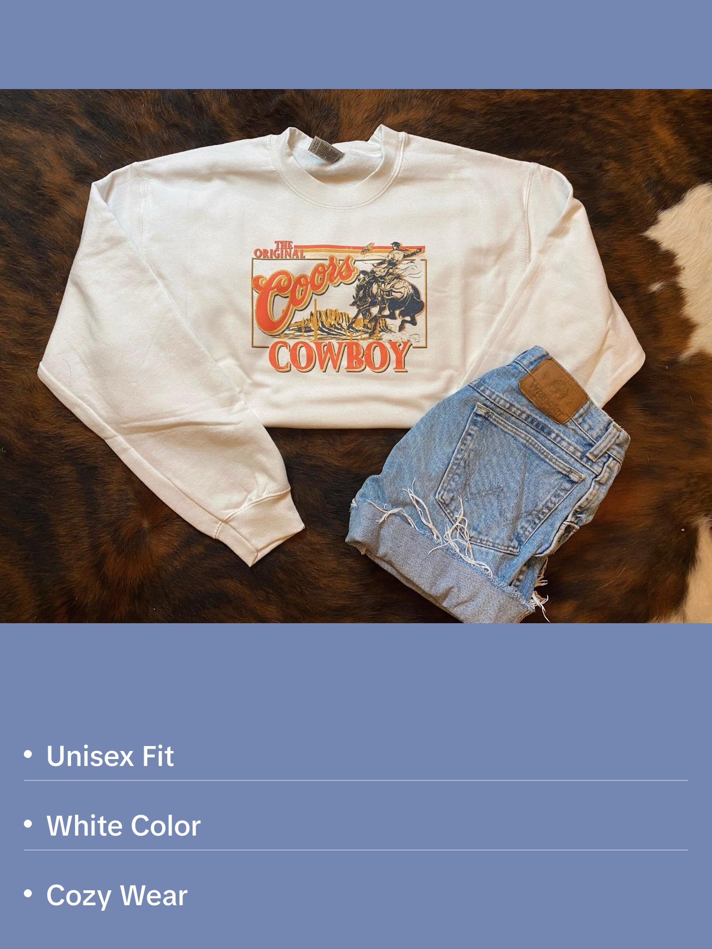 Coors Cowboy Sweatshirt