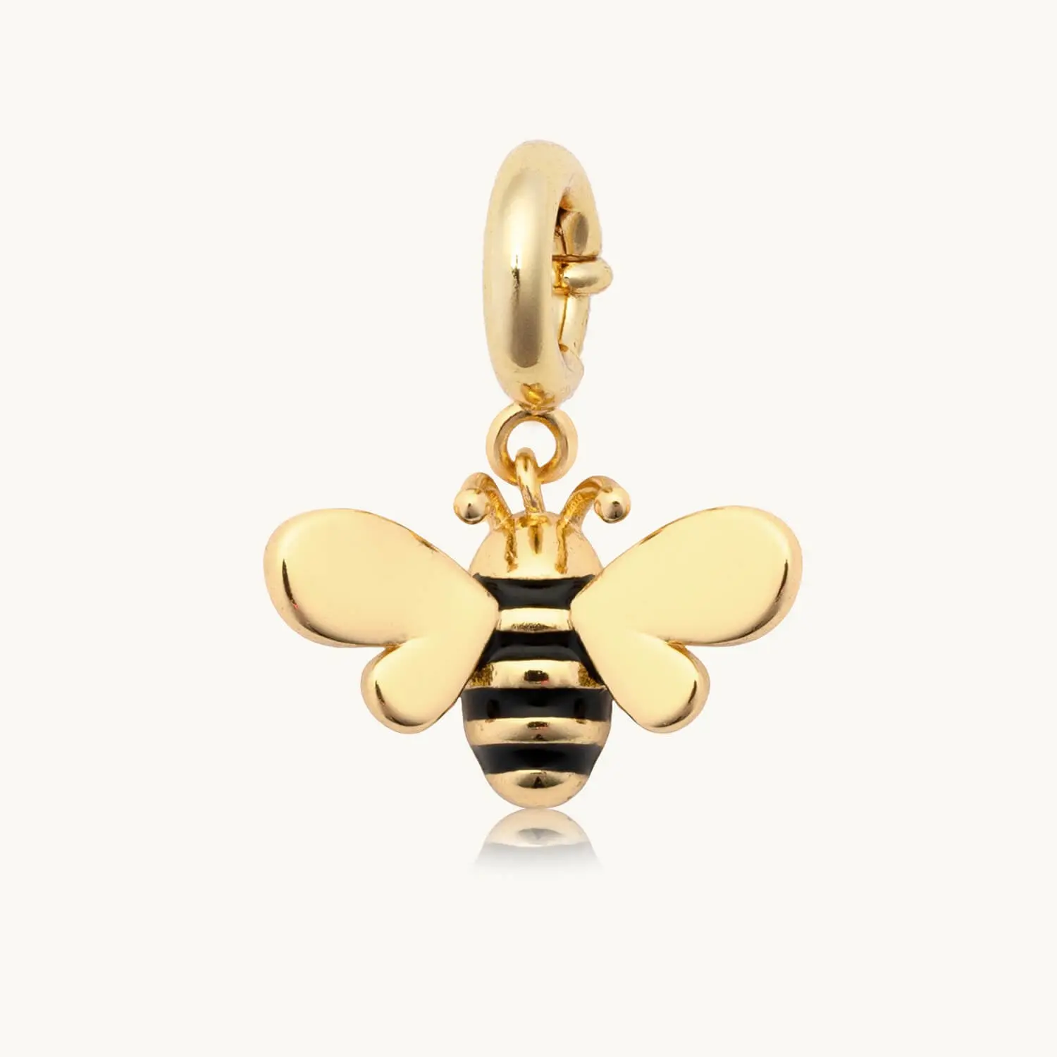 Little Words Project Bee Pendant - Bag Charm for Bracelets, Necklaces, Charm Holders, Bee Pendants, Bag Charms