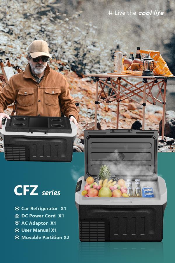 EUHOMY【2025】 12 Volt Refrigerator, 12V Car Fridge 22QT(21L) Portable Freezer(-4℉~68℉), Compressor Electric Cooler with 12/24V DC & 110-240V AC, Compressor Electric Cooler for Camping, Travel, Truck- Supports Multiple Models for Versatile Compatibility EUHOMY【2025】 12 Volt Refrigerator, 12V Car Fridge 22QT(21L) Portable Freezer(-4℉~68℉), Compressor Electric Cooler with 12/24V DC & 110-240V AC, Compressor Electric Cooler for Camping, Travel, Truck- Supports Multiple Models for Versatile Compatibility