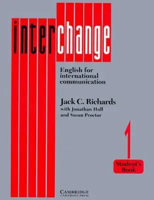 USED Book - Interchange 1 Student's book: English for International Communication by Jack C. Richards (Paperback) - english