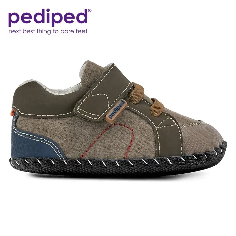 Pediped Dani Originals Grip 'n' Go Flex Earth Bestselling Comfortable Durable Shoes for Growing Feet Secure Fit Flexibility Approved by APMA